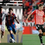 Facundo Kalinger, Juan Cruz Rattalino y Tomás Palacios, nacidos en La Pampa y con paso por el Deportivo Mac Allister.