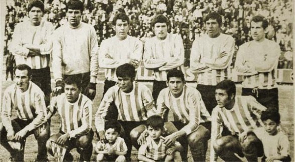 Mariscal Santa Cruz, de La Paz, Bolivia, campeón de la Recopa Sudamericana de Clubes 1970.
